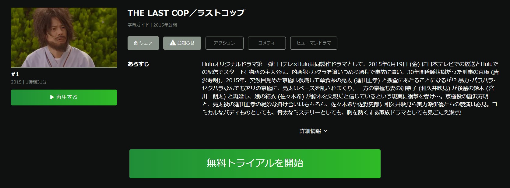 THE LAST COP/ラストコップ another story