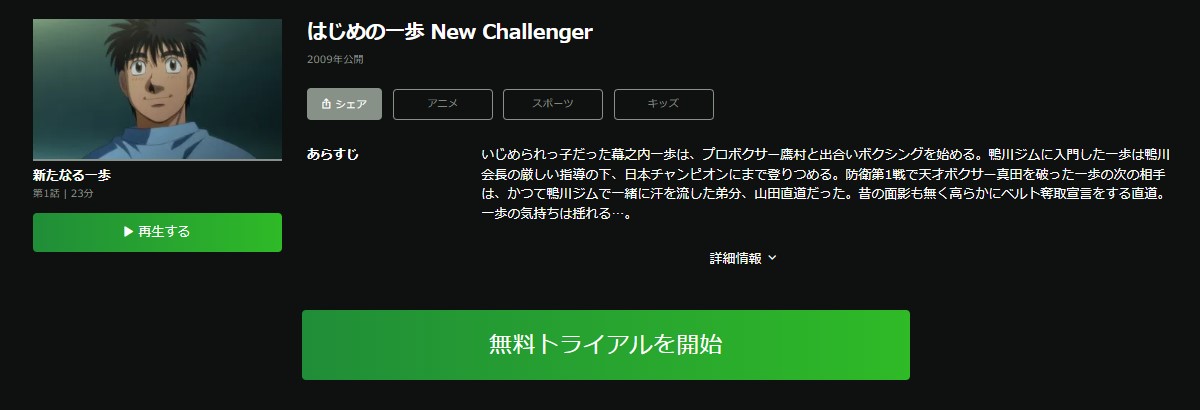 はじめの一歩 New Challenger（2期）