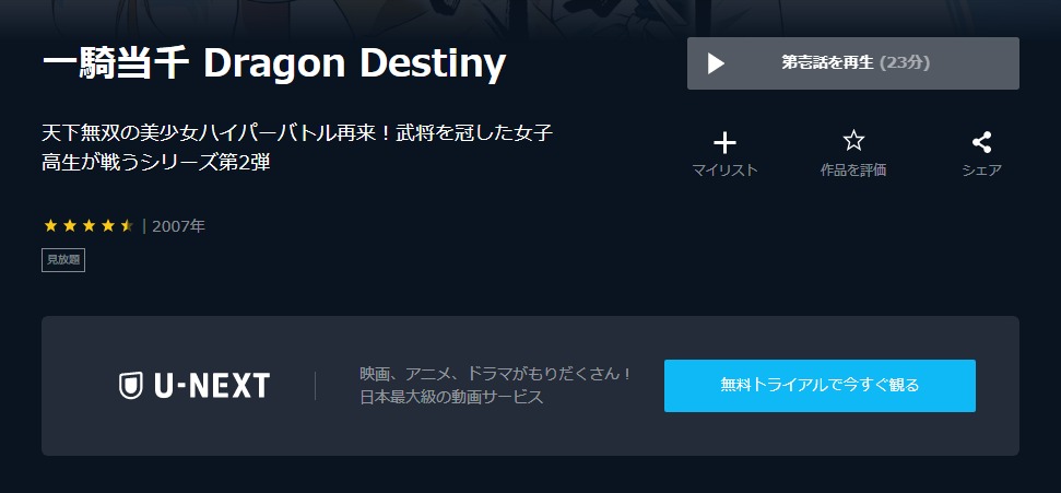一騎当千 Dragon Destiny（2期）