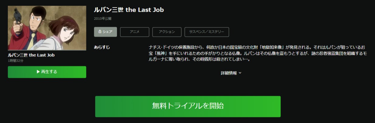 ルパン三世 the Last Job