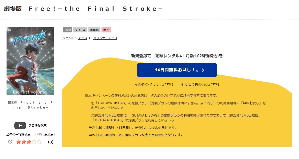 劇場版 Free!-the Final Stroke- 後編