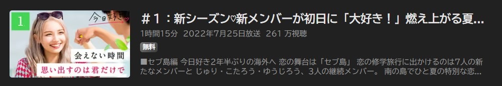 今日、好きになりました。 第46弾（セブ島編）