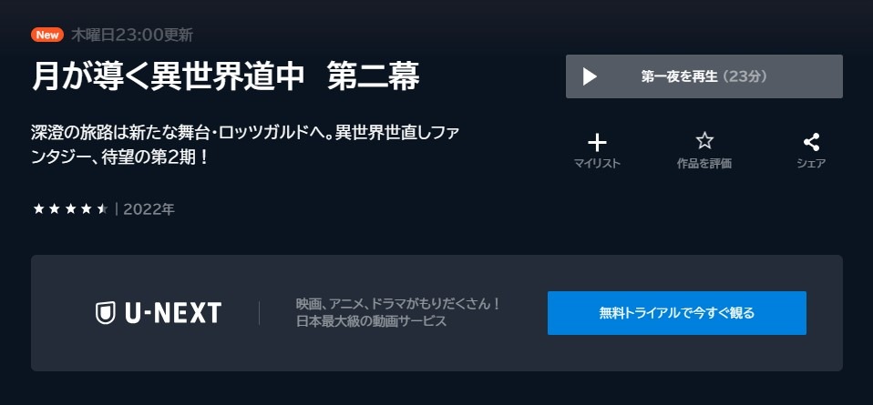 月が導く異世界道中 第二幕