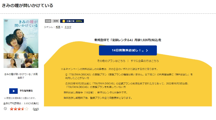 きみの瞳が問いかけている