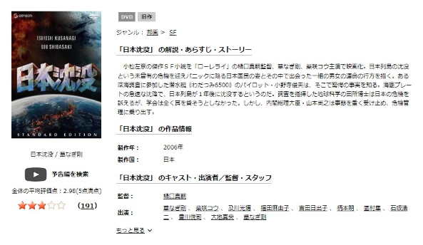 日本沈没（草なぎ剛）